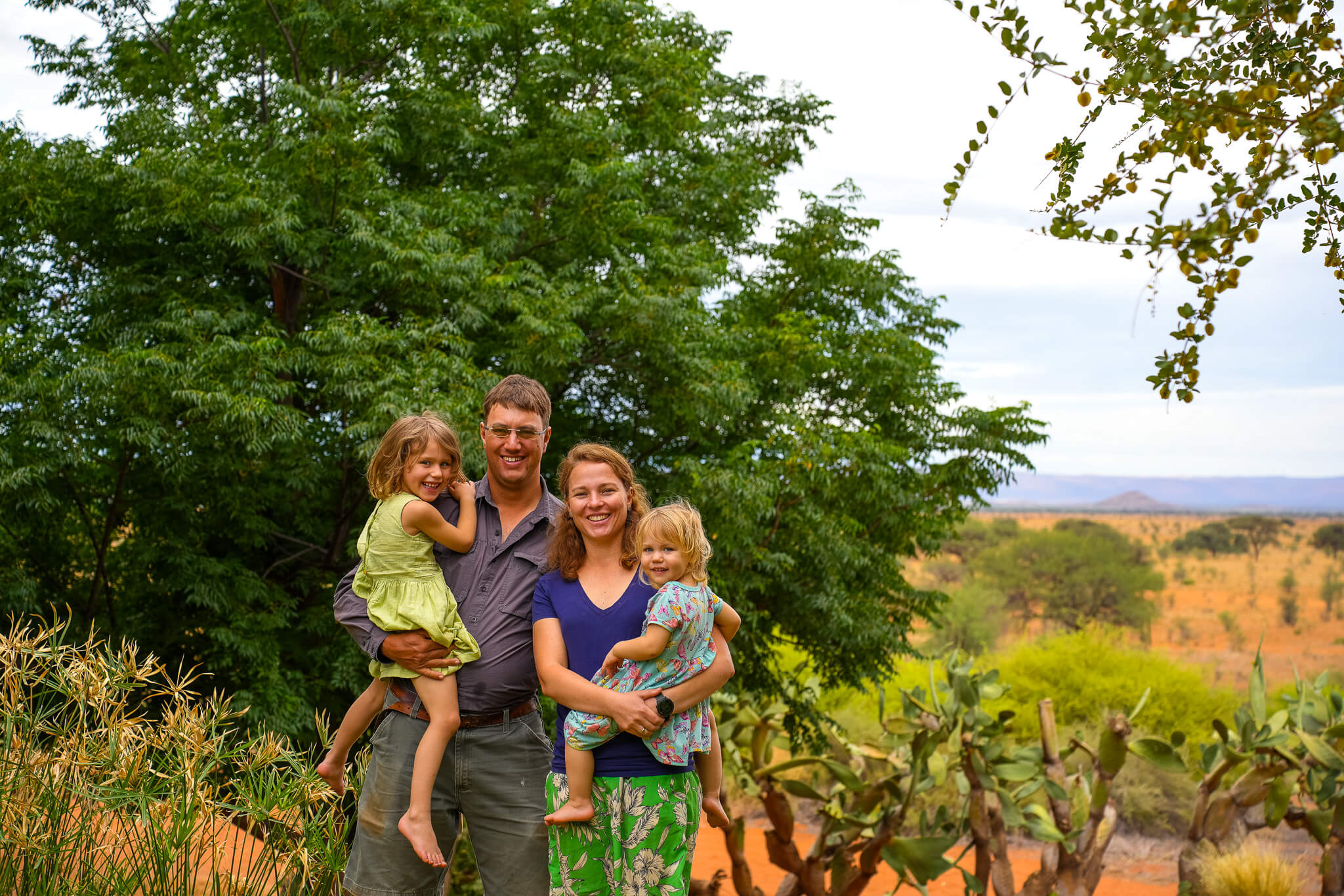 Gerlinde and Kai Uwe Lühl, hosts of Onverwacht hunting farm, Namibia