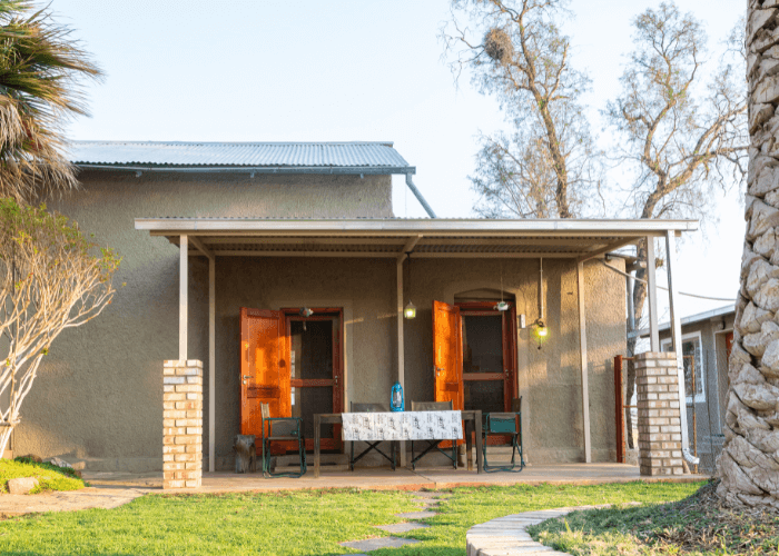 Guest accommodation with garden at Petersfarm