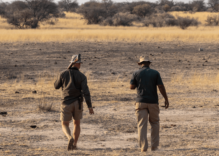 Stalking on the open plains at Petersfarm
