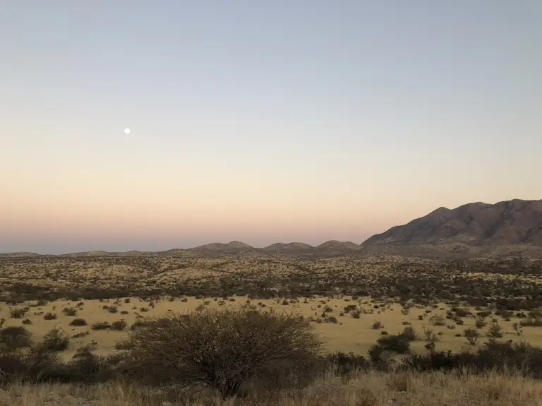 Erongo mountain landscape at Reficiens